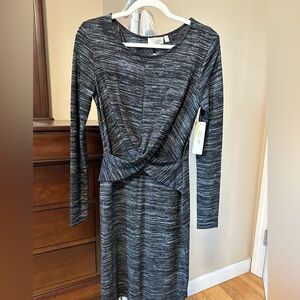 Black long sleeve dress